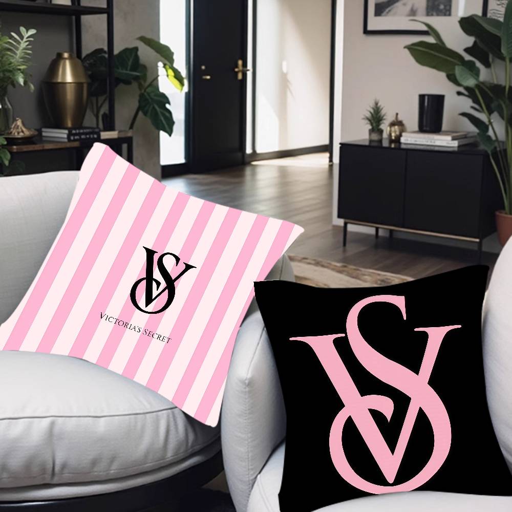 Home Fragrance Victoria Secret - Fodera per cuscino rosa decorativa per