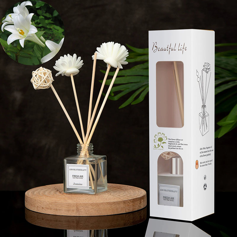 Home Fragrance Jasmine Diffuser - Set Diffusore di Aromi per Casa
