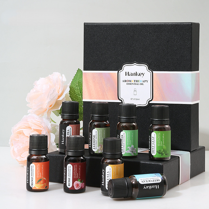 Home Fragrance Jasmine Diffuser - YXY 8*10ML Orange Jasmine Rose Set