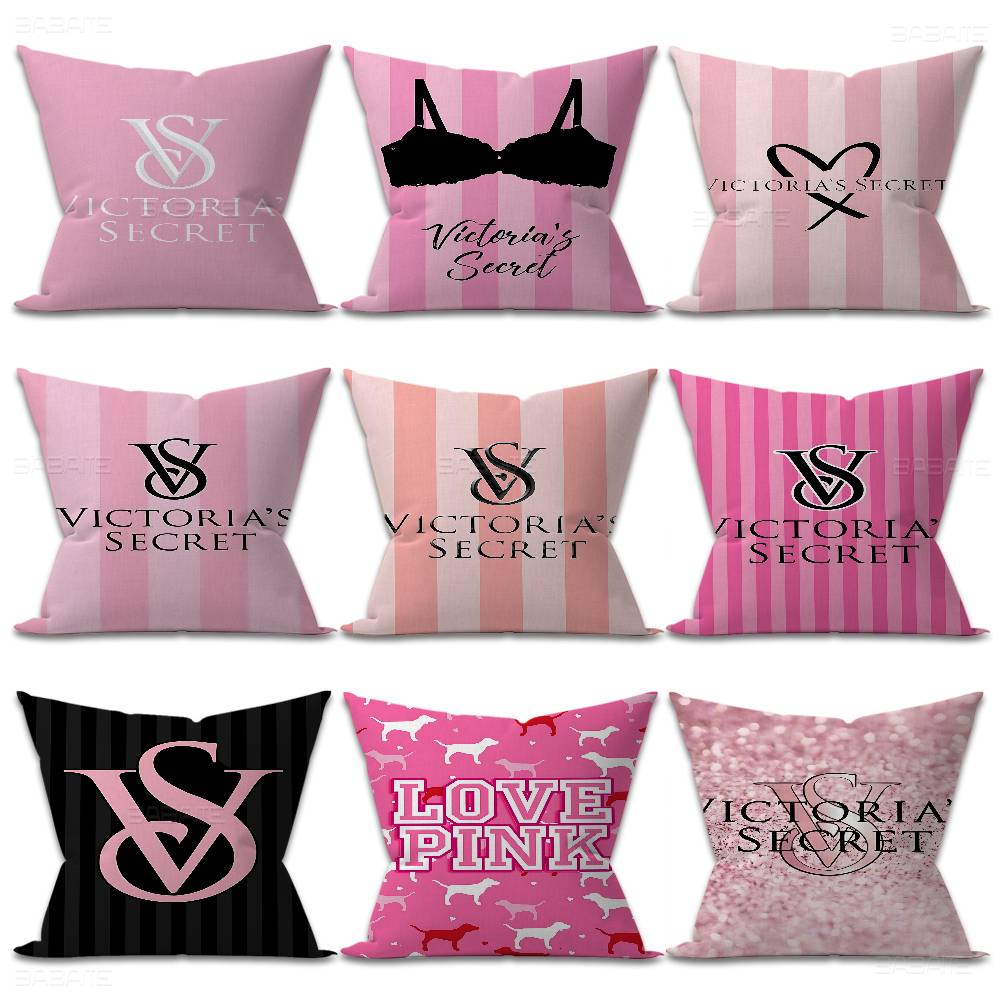 Home Fragrance Victoria Secret - V-Victorias-Fashion-S-Secret Cuscino Regalo Decorazione Casa Ufficio