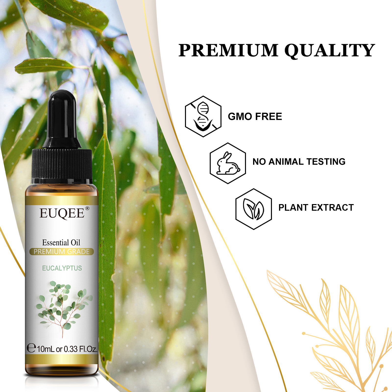 EUQEE 10ML Oli Essenziali Natu - Home Fragrance Eucalyptus recensione e prezzo